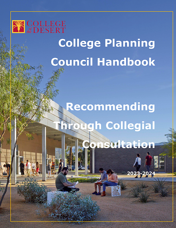 College Planning Council Handbook coverpage