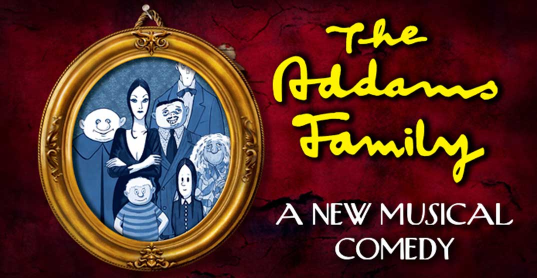 Addams Family Musical Banner