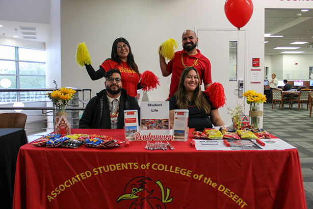 COD staff at Roadrunner Rally table